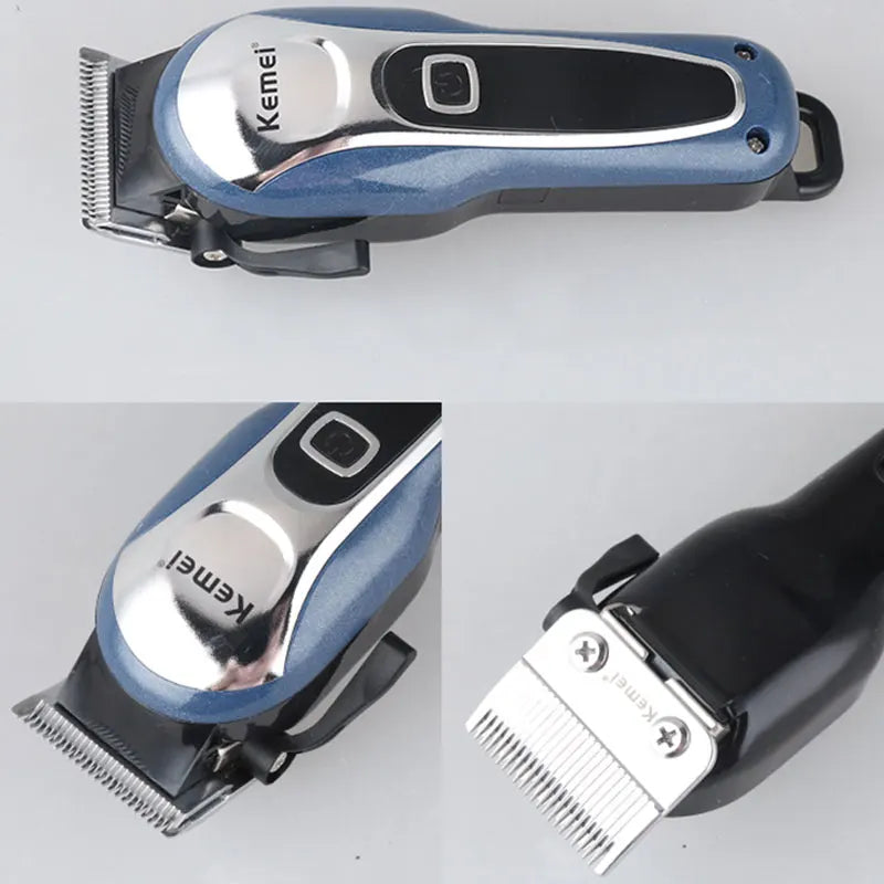 Kemei 1995 Rechargeable LCD Display Hair Clipper Adjustable Powerful Motor Electric Beard Trimmer Men Hair Trimmer Machine