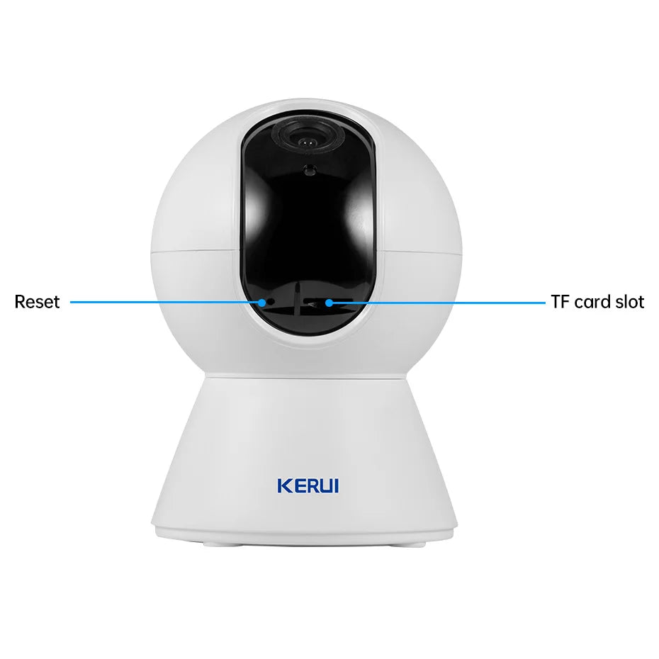 KERUI 5MP 8MP 4K UHD Tuya Smart Mini WiFi IP Camera Indoor Wireless Security Home CCTV Surveillance Camera With Auto Tracking