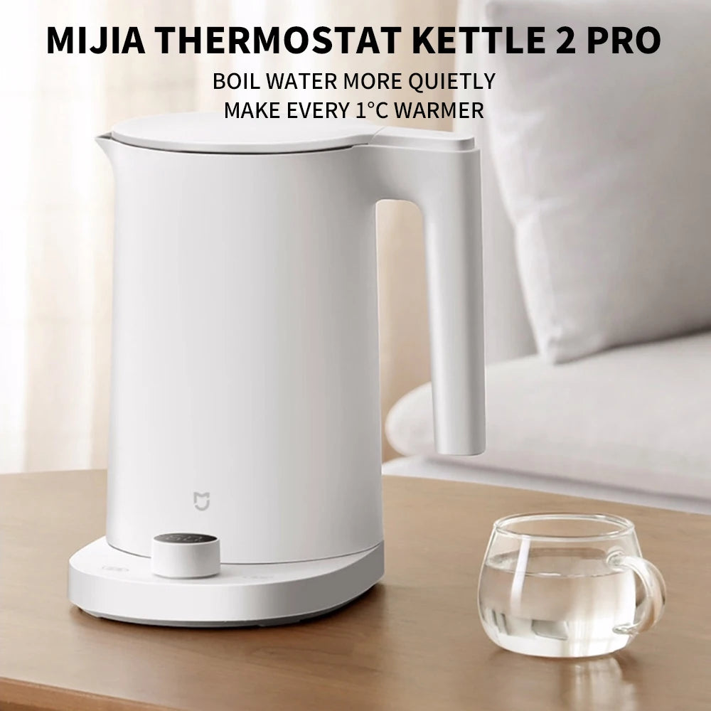 XIAOMI MIJIA Smart Kettle 2 Pro Electric Kettles Kitchen Appliances LED Display 24H Intelligent Temperature Constant samovar