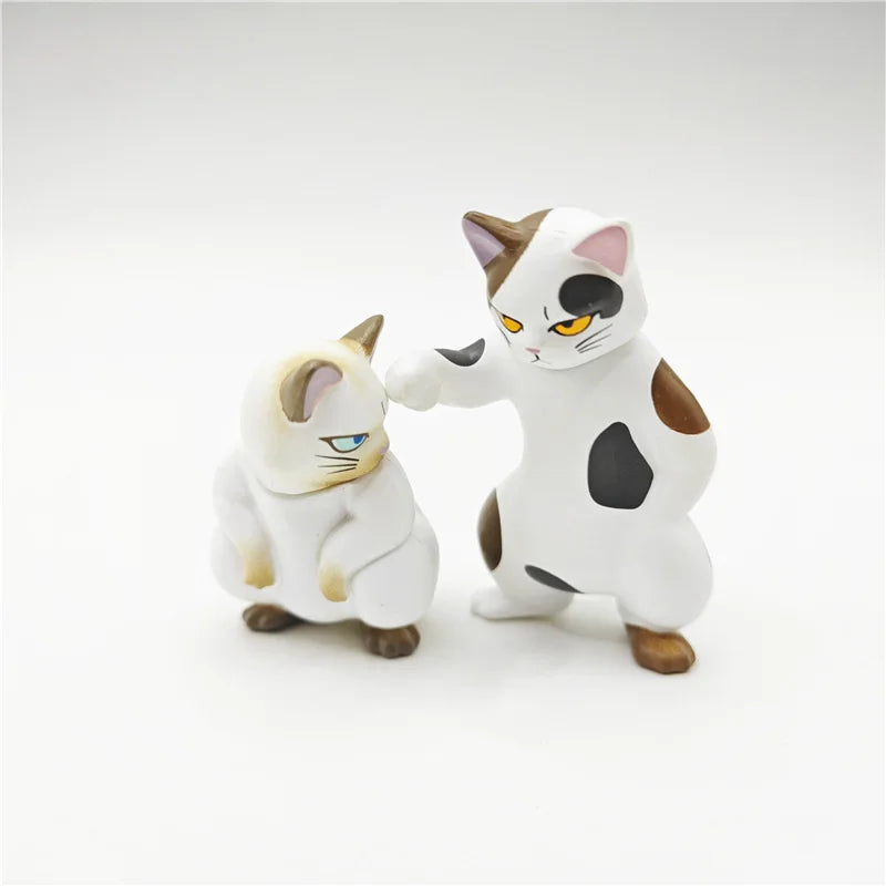 New Cat Blind Box Fierce Cat Figure Toys kittens Dolls Blind Bag Decoration Kids Christmas Gift