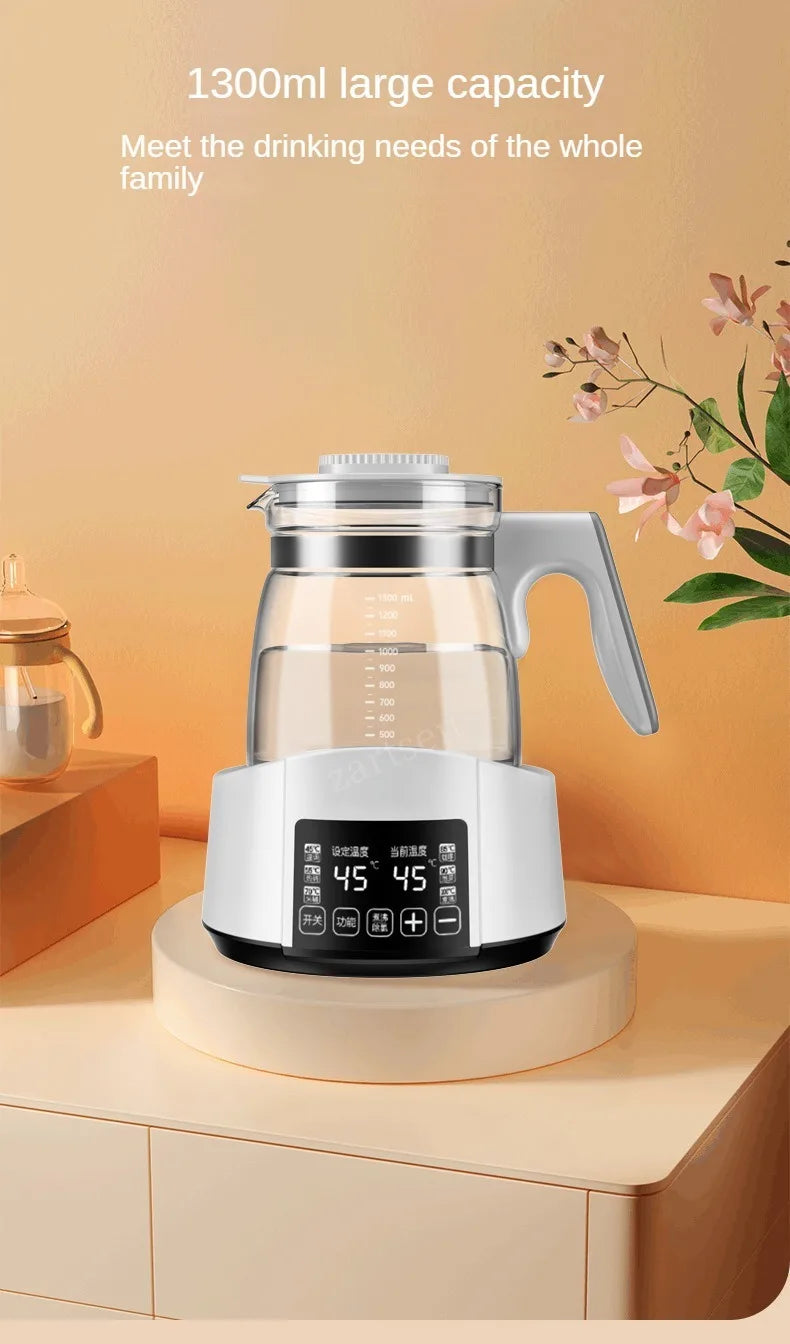 1.2L Infant Thermostatic Milk Regulator Kettle Hot Water Smart Insulation Pot Automatic Milk Warming Warm Milk Powder GL41