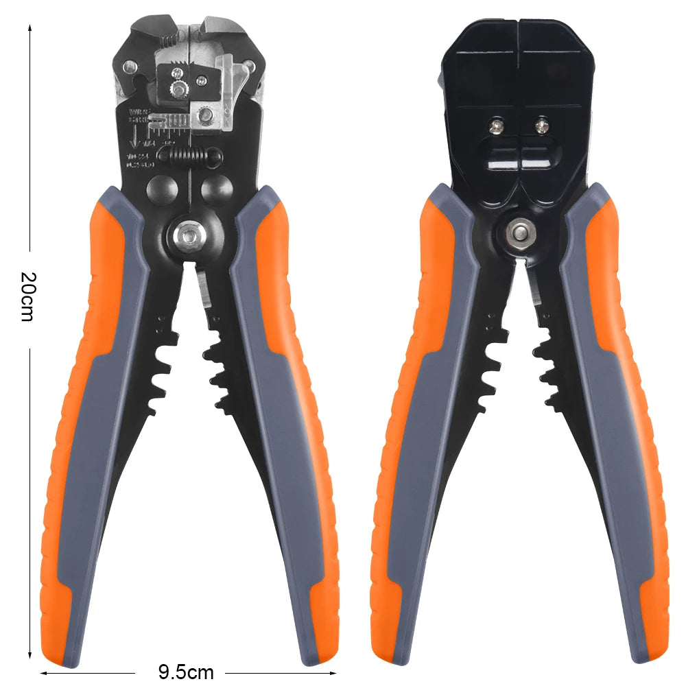 Ferrule Crimper Tool,Ratchet Crimping Tool Kit-Wire Stripper & Crimper Plier ,or Plier Set with Connectors