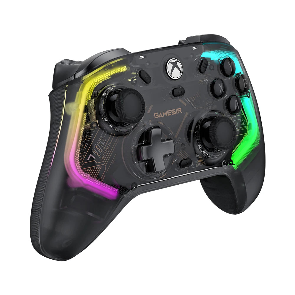 Manette de jeu filaire GameSir Kaleid Flux Xbox pour console de jeu Xbox Series X, Xbox Series S, Xbox One Joystick à effet Hall