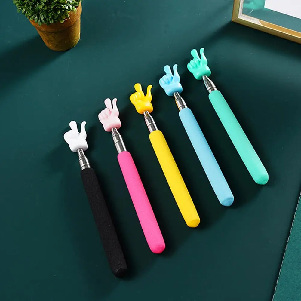 Retractable Teacher Pointer Finger Reading Guide Kids Teaching Tools Telescopic Sticks Children Learning Games Educational Toys