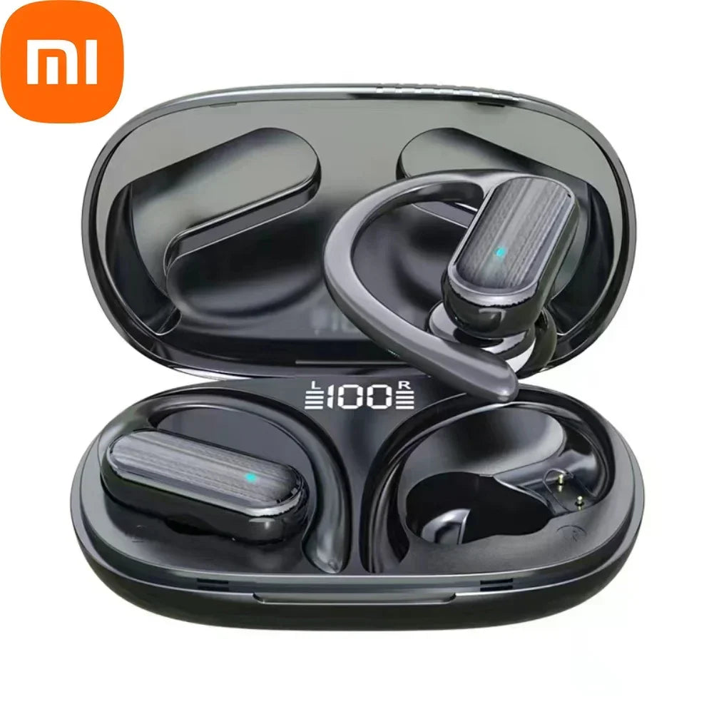 Xiaomi A520 Écouteurs sans fil Bluetooth 5.3 TWS Casque de sport Contrôle tactile HiFI Stéréo Étanche Crochet d'oreille Casque Noël