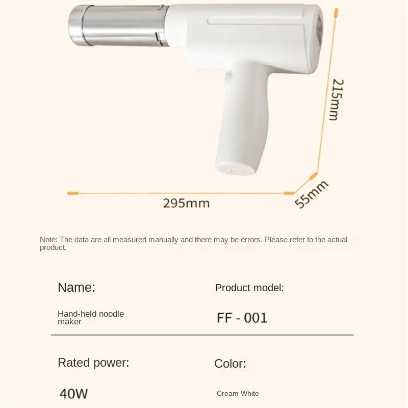 Multifunctional Noodle Machine Home Fully Automatic Wireless Handheld Commercial Portable Noodle Squeezing