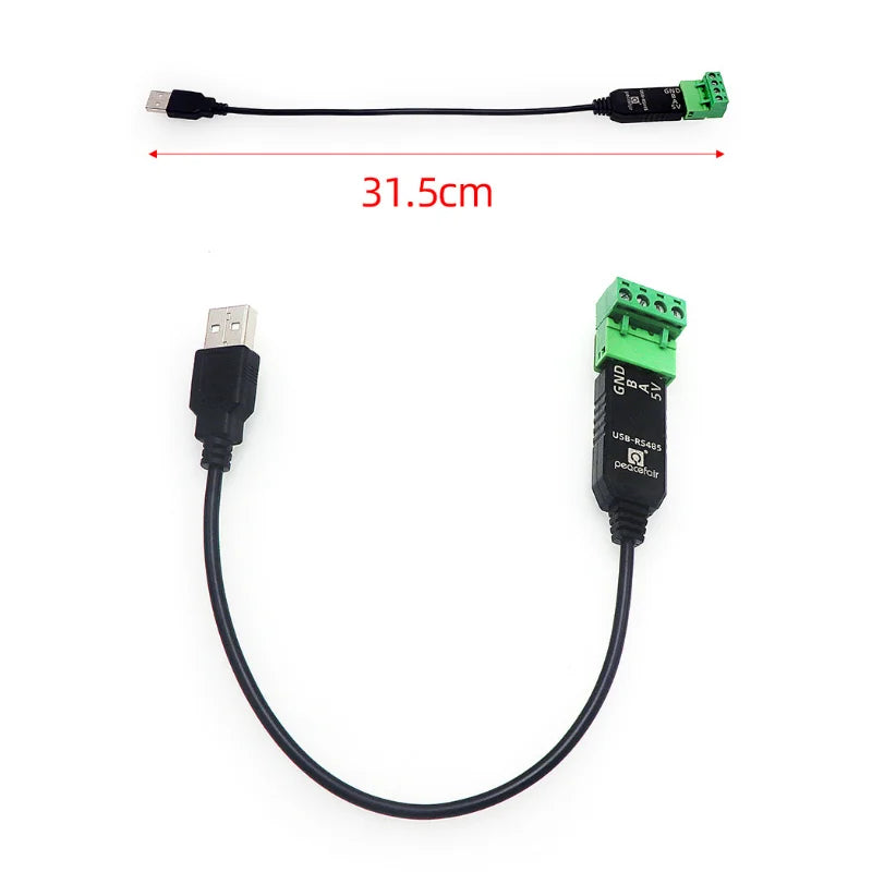 RS485 To USB 485 Converter Adapter Support Win7 XP WIN98 WIN2000 WINXP WIN7 WIN10 VISTA PC Hardware Cables Adapters