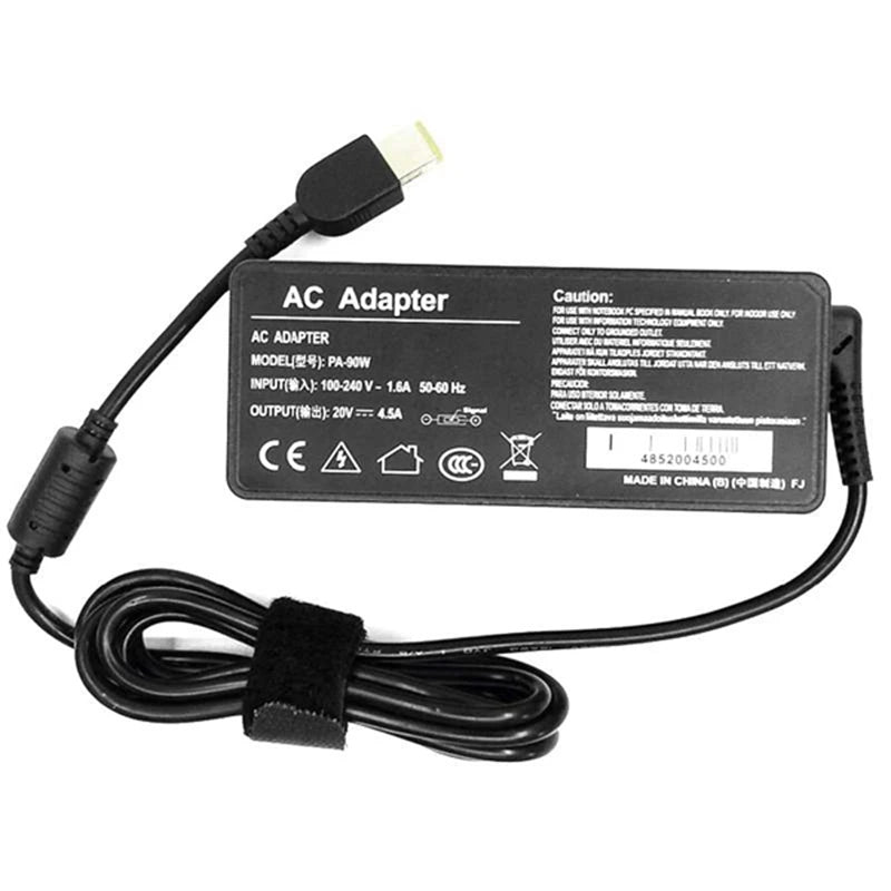 AC Adapter 90W 20V 4.5A USB Pin OT-APB03 Laptop Charger For Lenovo ThinkPad X1 Ultrabook B40 G50 M4400 M4450 Z50 Z505 Essential