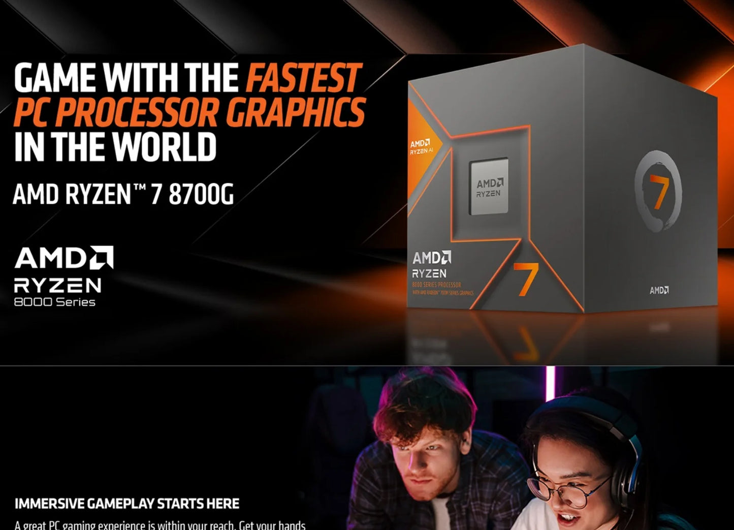 AMD Ryzen 7 8700G Ryzen 7 8000G Series 8-Core 4.2 GHz Socket AM5 65W AMD Radeon 780M Processor - 100-100001236 New Product