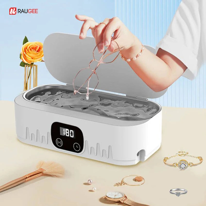 Ultrasonic Cleaner Glasses Ultrasonic Cleaning Machine High Frequency Jewelry Ultrasound Cleaning Bath Ultrasonic washing Device