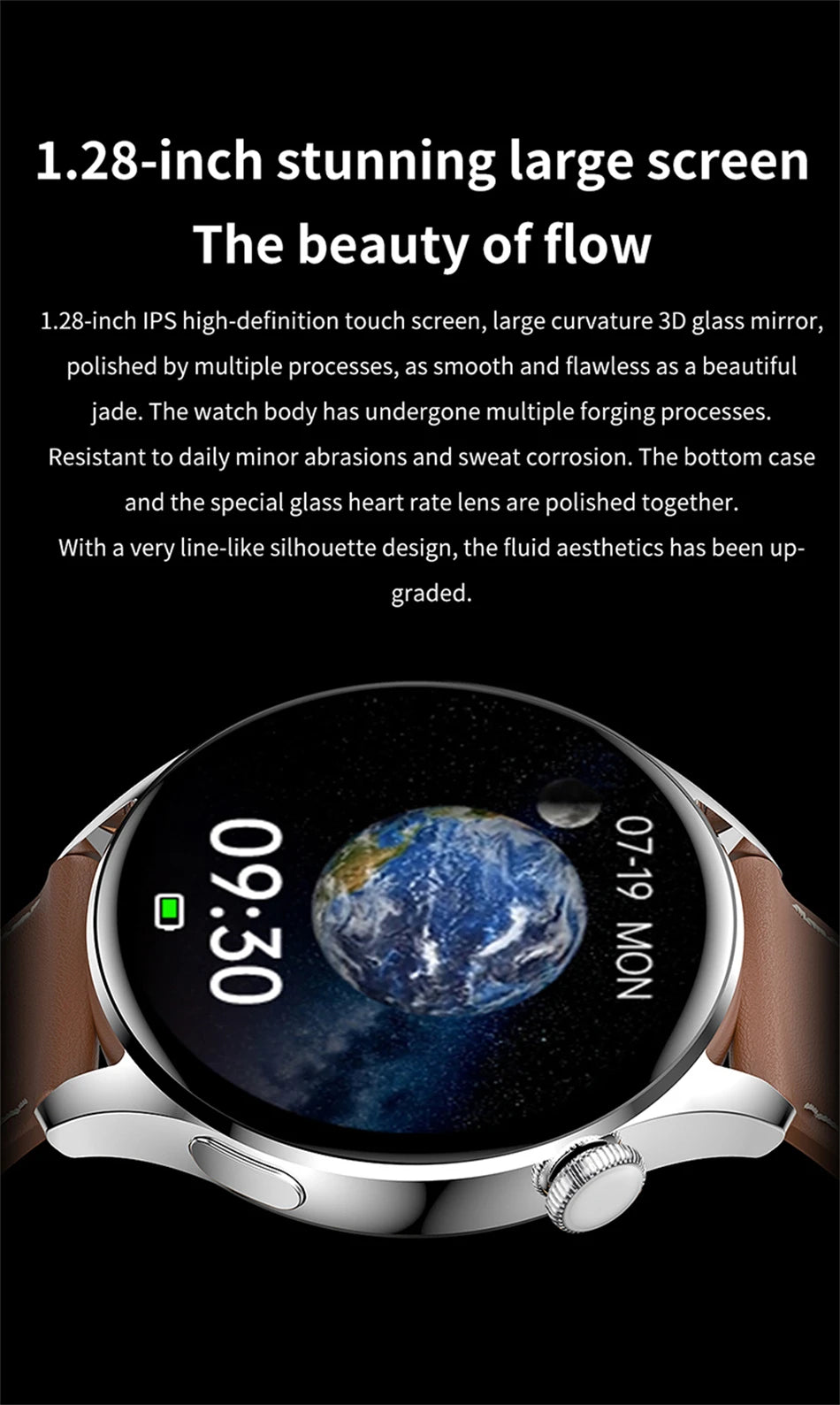 2024 New GT3 Pro Smart Watch Men Women AMOLED 420*420 HD Screen Heart Rate Bluetooth Calls Waterproof SmartWatch For Android IOS