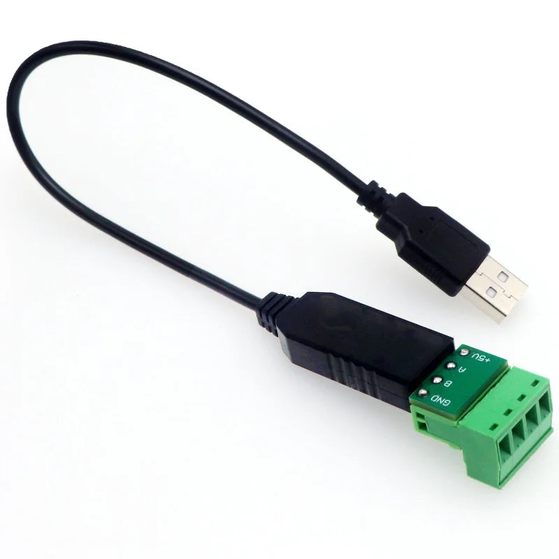 RS485 To USB 485 Converter Adapter Support Win7 XP WIN98 WIN2000 WINXP WIN7 WIN10 VISTA PC Hardware Cables Adapters