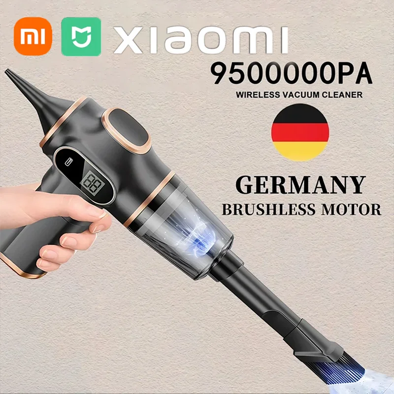 Xiaomi 9500000Pa 5 en 1 Aspirateur de voiture Robot nettoyeur portable sec et humide Double usage Automobile monté sur véhicule Appareil électroménager