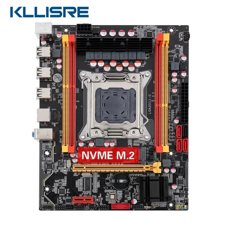 Kit de carte mère Kllisre X79 Combos XEON E5 2650 V2 LGA 2011 CPU 1pcs X 16GB Mémoire DDR3 1600 ECC RAM