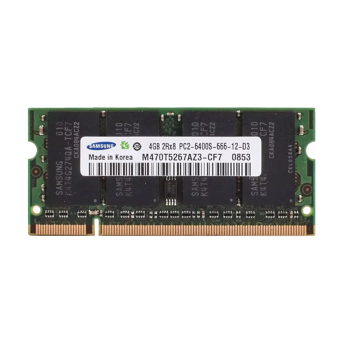 Samsung Laptop Memoria DDR2 667 800MHz DDR3 1066 1333 1600 1866MHz DDR4 2133 2400 2666 3200MHz High Performance Notebook RAM