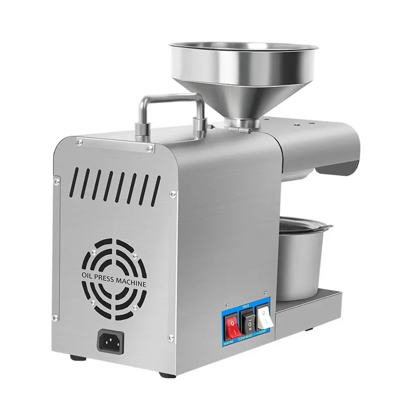 220V/110V Linseed Olive Kernel Stainless Steel Intelligent Temperature Control Oil Press  RG-311/RG-312 Hot and Cold Oil Press